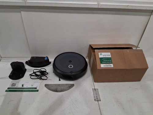 IROBOT ROOMBA 694 ROBOT VACUUM with dock - WI-FI CONNECTIVITY, GOOD FOR PET HAIR, CARPETS, HARD FLOORS, SELF-CHARGING - BLACK (MODEL:17070) image 2
