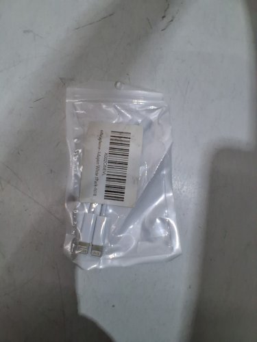 2pk LAX headphone adapters - for selected iphone's & ipad's - 3.5mm -white (model: DANL-2PCS) image 2