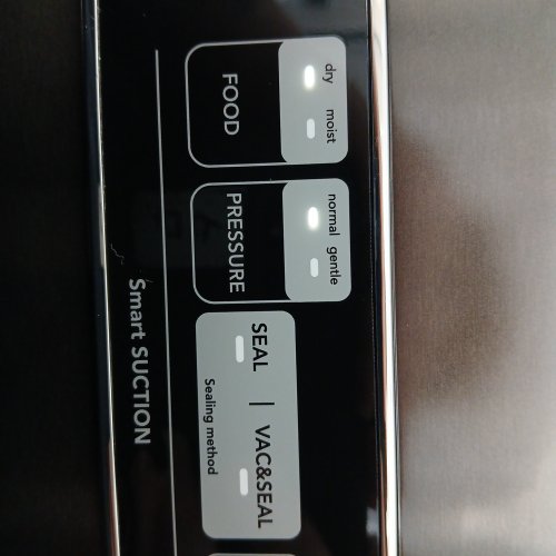 Mesliese durable 6-in-1 vacuum food sealer - black/red (Model: VS6601S) image 4