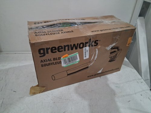 Greenworks 40V Axial Blower WITH 40V BATTERY AND CHARGER - (MODEL:BLF346) image 2