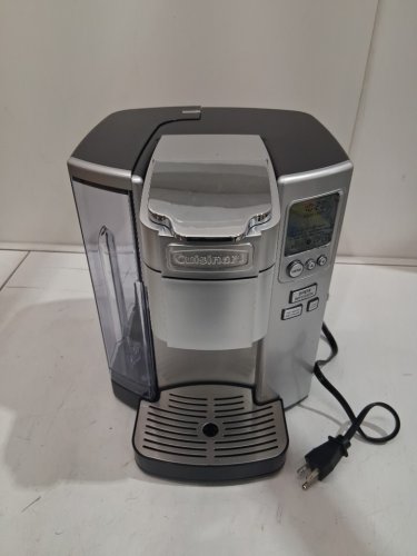 CUISINART PREMIUM SINGLE-SERVE COFFEEMAKER WITH DIGITAL DISPLAY - SILVER (MODEL: SS-10C) image 6