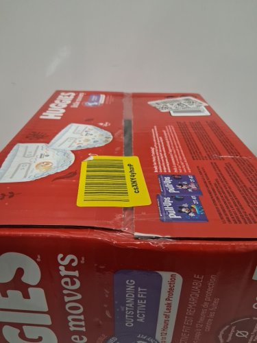 68PK HUGGIES LITTLE MOVERS BABY DIAPERS - SIZE 7 image 4