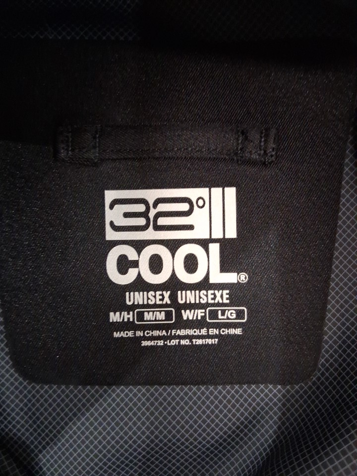 UNISEX 32 degree cool Hooded Jacket - men's medium/women's large - black (style: 3964732) image 4