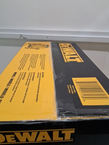 DEWALT 3-SPEED 4000CFM 360° ADJUSTABLE TILTING AIRFLOW FLOOR FAN - 16" - YELLOW/BLACK (MODEL:DXF1616/ 9631000) image 4