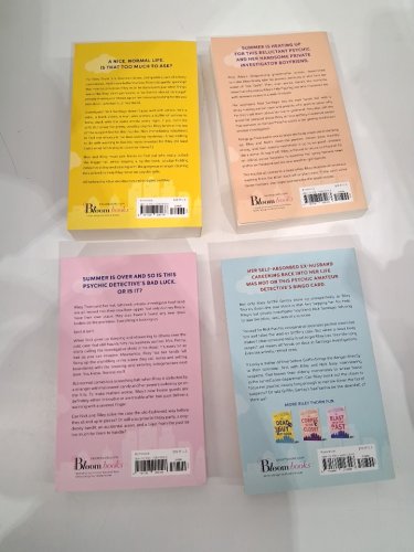 (paperback) A Riley Thorn Novel Series Book 1-4 complete series (the dead guy next door, the corpse in the closet, the blast from the past, the body in the backyard) by lucy score image 3