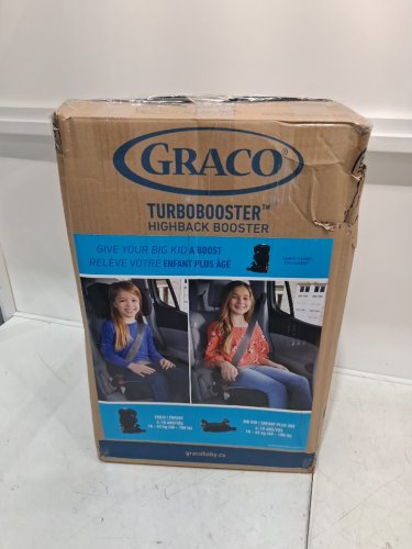 GRACO TURBO BOOSTER SEAT WITH REMOVABLE HIGH BACK CONVERTS FROM CHILD TO BIG KID - 4-10YRS / 40-100LBS - KAMRYN FASHION (MODEL: 2168325) image 2