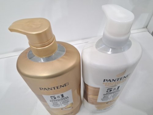 2PC pantene advanced care 5 in 1 shampoo & conditioner - 1.13l/each image 3
