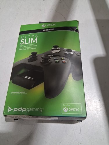3pc PDP Gaming Ultra Slim Charging System for Xbox One - black (model: 048-125) image 2