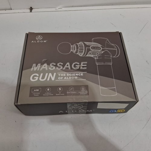 ALDOM MASSAGE GUN - DEEP TISSUE, 30 SPEEDS, HANDHELD MUSCLE MASSAGE GUN DEEP TISSUE MUSCLE MASSAGER PERCUSSION MASSAGER( MODEL: YL-MG001) image 2