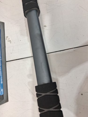 2pc polar xtreme snow brush and scraper with rubber side - 58" - green/black (model:2732382) image 3