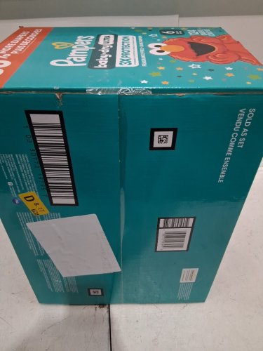 124PK pampers baby dry ultra fragrance free 3x protection diapers - size 6 (35lb+) image 4