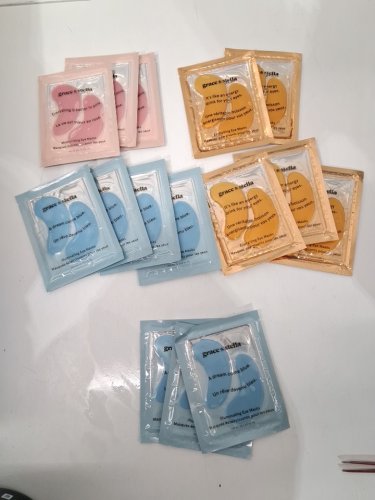 15PK grace & stella eye glow trio assorted eye masks image 2