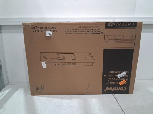 comfee slim ductless Under Cabinet Range Hood - 30" -black (model:cvu30w2abb) image 8