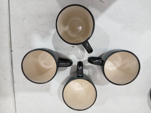 15PC BPS WHITE RIVER HOME dishwasher & microwave-safe dinnerware set - REINDEER BEAR PATTERN (model: 90587-5) image 7
