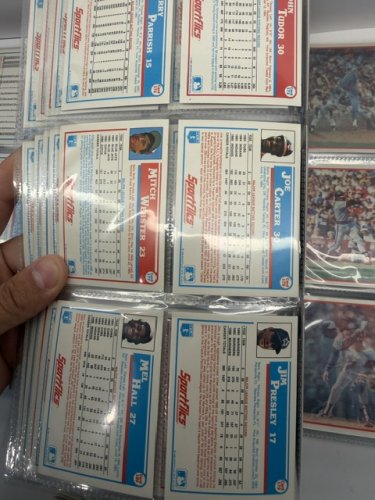 APPRX 500+ 1986 SPORTFLICS BASEBALL CARDS (LOTS OF BIG NAMES) image 5