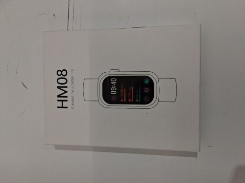 FITVII Slim Fitness Tracker with Blood Oxygen, Blood Pressure, 24/7 Heart Rate and Sleep Tracking, IP68, 1.47" - BLACK (MODEL:HM08) image 4