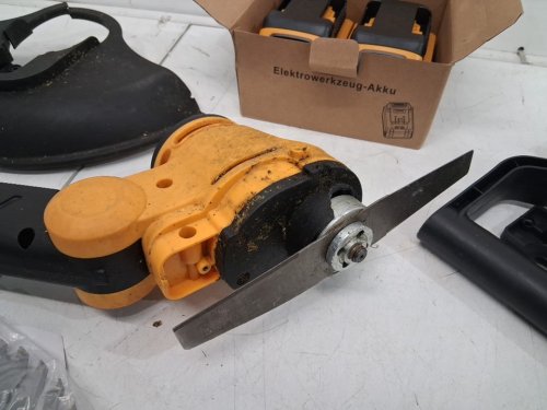 MILBIS CORDLESS WEED WACKER - COMPATIBLE WITH DEWALT 20V BATTERIES - YELLOW/BLACK image 3
