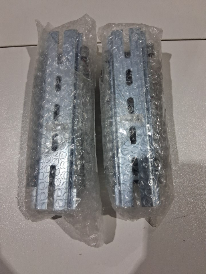 2 Supu 225 Rail Mounted X2 Terminal Block ON SUPU DIN RAIL WITH SUPU 215 CAPS (Model: CWT0096) image 2