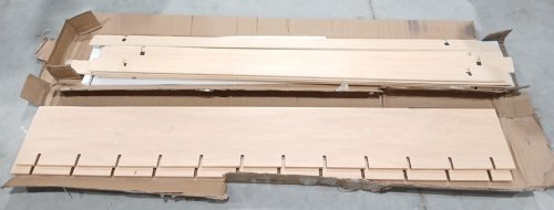 Tenon Joinery No Screw Wooden Platform Bed Frame - King - Brown image 4