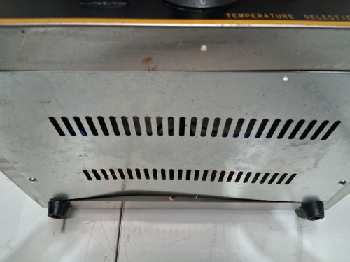 commercial panini press grill - 14" x 9" - silver (model: ht-811e) image 8