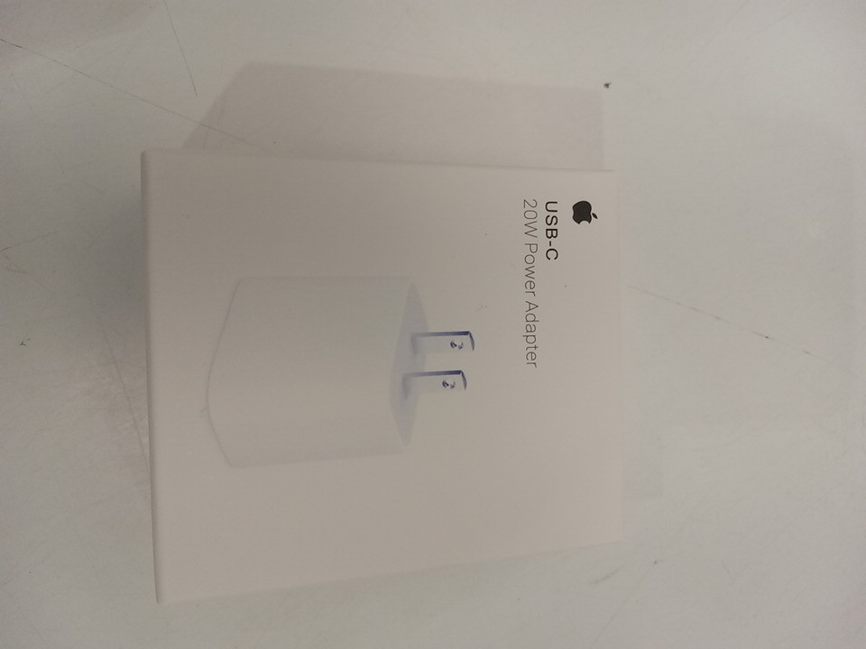 Apple USB-C Power Adapter - 20W - WHITE (Model: a2305) image 2