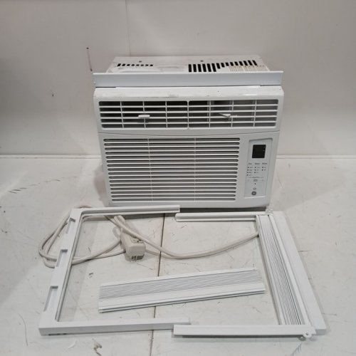 ge Electronic Window Air Conditioner - 6000btu - up to 250sq.ft - 16.4" x 13.4" x 12.6" - white (model: AWCS06BWFC) image 4