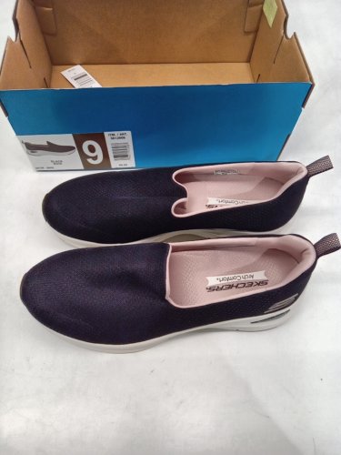 Women’s Skechers Arch Comfort Slip On Shoes - size 9 - BLACK PINK (style:5612609) image 2