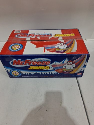 68PK MR. FREEZE JUMBO FREEZE POPS - 150ML EACH - VARIETY PACK (Model: 356239) image 2