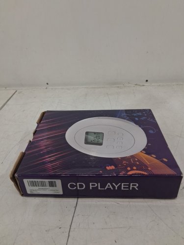 Gueray LCD Display portable cd player - hifi classic - white (model: ZL2401) image 2