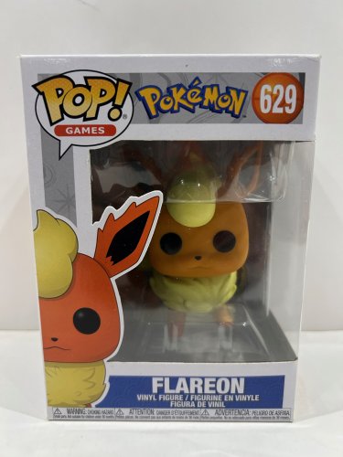 Funko pop! Games: pokemon - flareon vinyl figure (#629) image 2