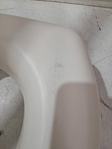 HEALTHSMART PORTABLE ELEVATED ROUND TOILET SEAT RISER WITH SLIP RESISTANT PADS - 5" RAISED - WHITE (MODEL: 522-1508-1901) image 5