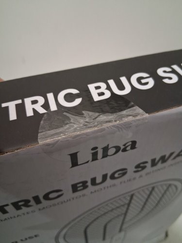 libra ELECTRIC BUG ZAPPER RACKET SWATTER - 4000V - WHITE (MODEL: WD-942) image 2