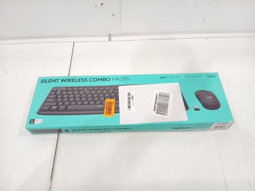 LOGITECH WIRELESS KEYBOARD WITH SILENT TOUCH TECHNOLOGY - BLACK (MODEL: MK295) image 2