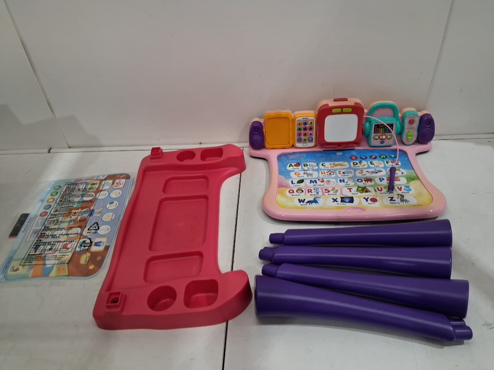 VTECH EXPLORE AND WRITE ACTIVITY DESK - *FRENCH VERSION* - pink (model: 80-195855) image 4