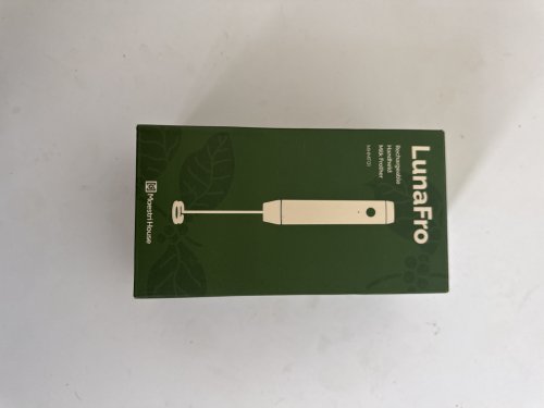 Maestri House LunaFro Rechargeable Handheld Frother - 5v - black/silver (model: MHMF03) image 2