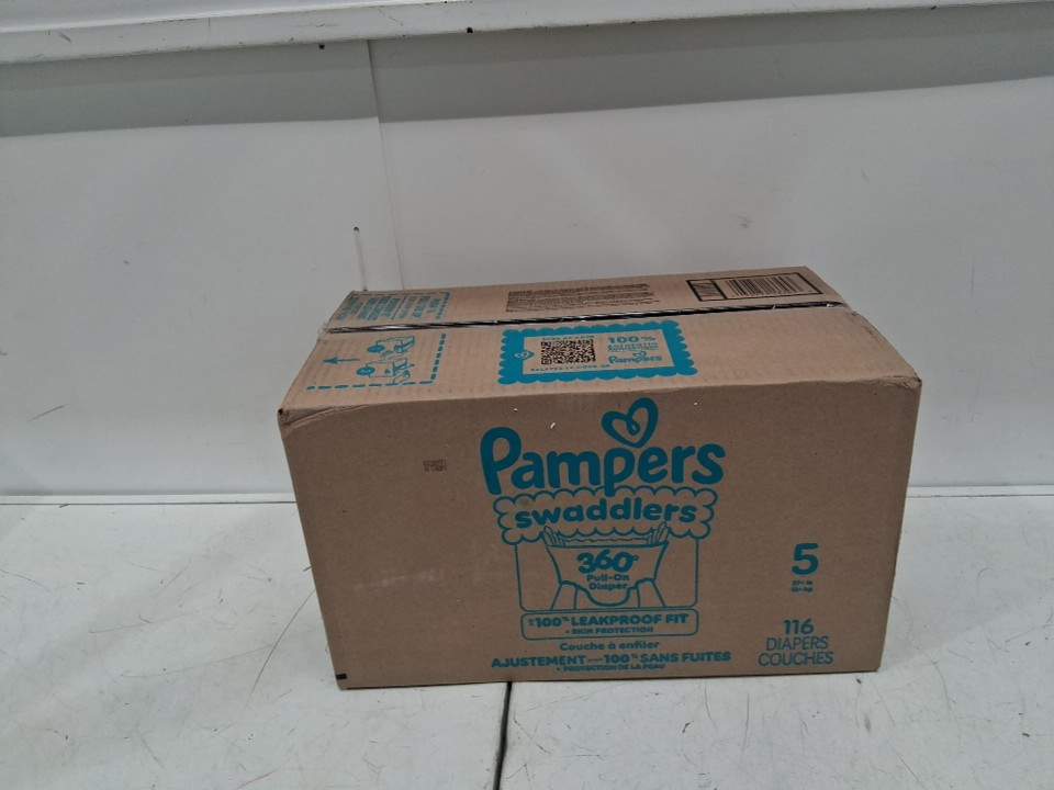 116PK Pampers Swaddlers 360 Pull on Diapers - size 5 image 2