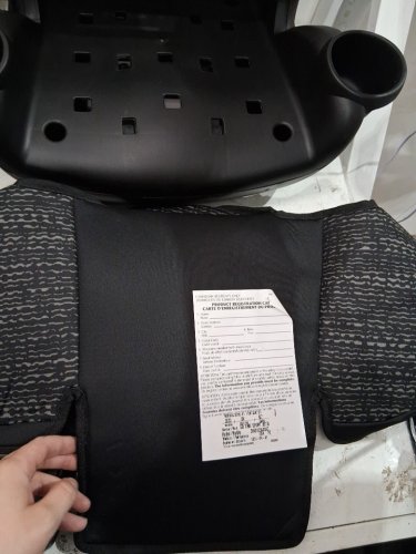 EVENFLO GOTIME SPORT/lx HIGH BACK BOOSTER SEAT - Black/grey (MODEL: 35012445C) image 7