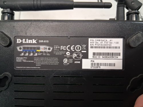 d-link wireless n dual band router - black (model: dir-815) image 4