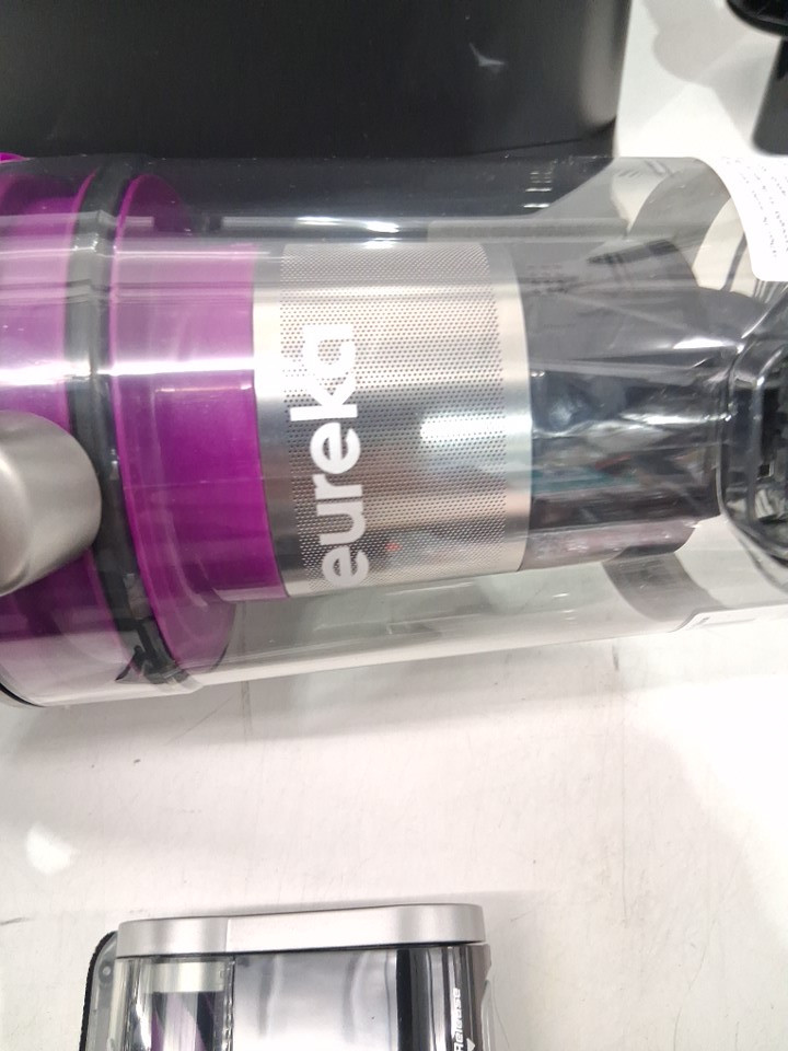 Eureka Cordless Rechargeable 3-IN-1 Stick Vacuum Cleaner WITH CLEANING STATION & ANTI-TANGLE NOZZLE FOR ALL FLOORS - GREY/PURPLE (MODEL: NEC490SE) image 8