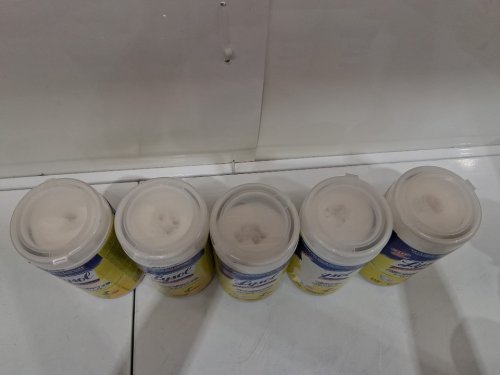 5pk lysol advanced disinfecting wipes - 550 wipes total - citrus scent (model: 1708072) image 4