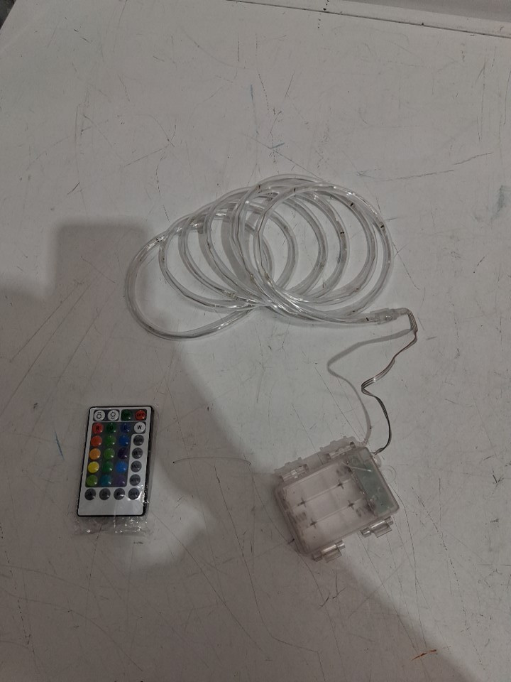unbranded led rope lights with remote - 8FT image 4