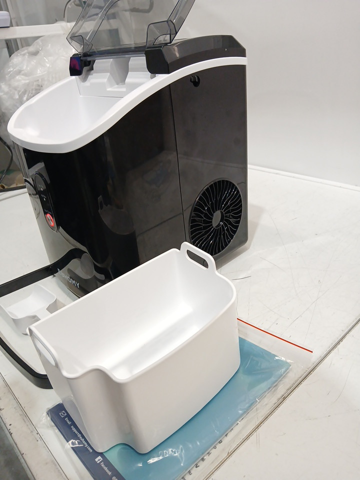 Euhomy Countertop Nugget Ice Maker - Makes 34lbs in a day - Black (Model: IM-12S / IM002-NBL-CAEH) image 5