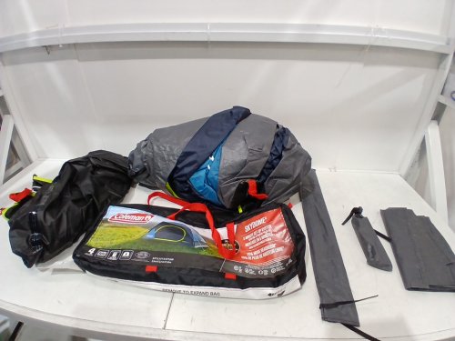 COLEMAN SKYDOME 4 PERSON water-resistant TENT - DARKROOM/multicolor (MODEL: 2000038173) image 3