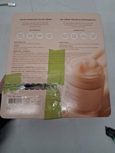 2PK Dr. Ceuracle Vegan Kombucha Tea Gel FACIAL Cream - 75G/EACH image 3