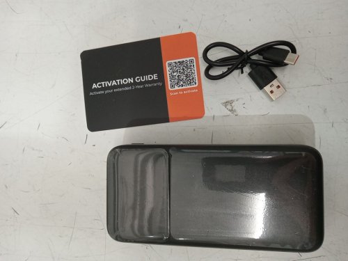 SAIKATI Portable Power Bank Charger with 2 Built-in Output Cables - 40000mah - 22.5w charging - black (MODEL:k110) image 3