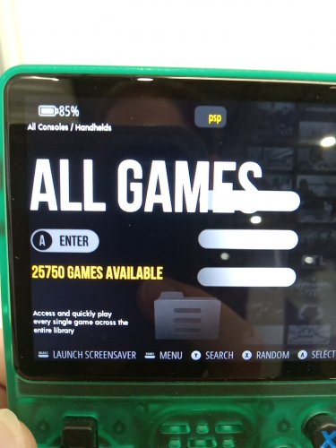 Rhesusco Handheld Retro Video Game Console With 3.5" Screen - 20000+ Games - Transparent Green - (Model: R36S) image 3