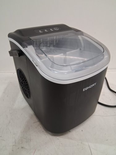 EUHOMY Countertop Ice Maker Machine - MAKES 26LB/Day - BLACK (MODEL: im-06d/IM001-Bbl-CAEH) image 4