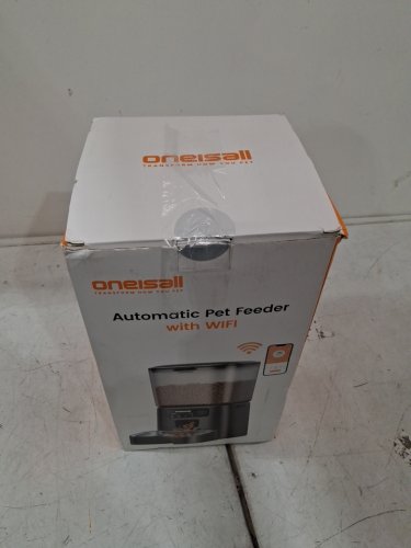 Oneisall Automatic Cat Feeder with WiFi App Control - 3.5L Auto Dry Food Dispenser for Indoor Cats and Small Pets, Smart Portion Control - black (model: PFD-001PRO) image 5