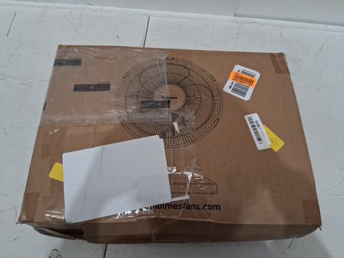 holmes blizzard oscillating 3 speed adjustable tilting table fan - 12" - black (MODEL:32510133) image 2