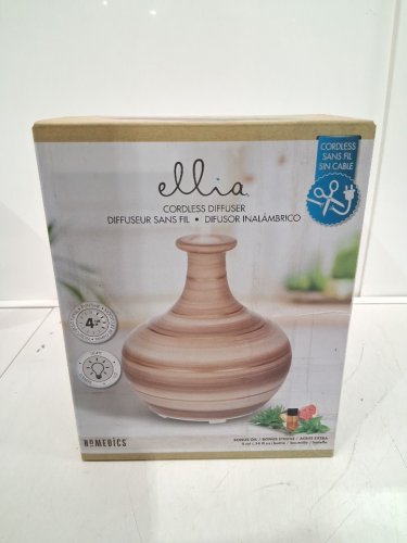 HOMEDICS ELLIA CORDLESS CERAMIC Aroma DIFFUSER (MODEL: ARM-506-BR) image 2